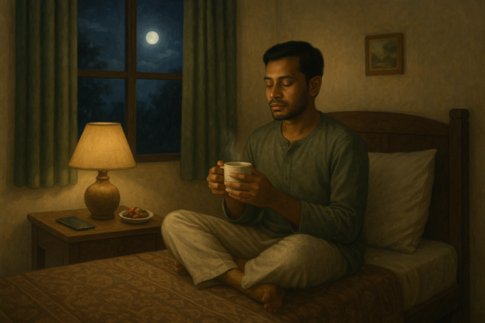 “Healthy night routine tips for better brain rest and deep sleep”