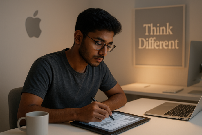 Steve Jobs inspired creative mindset for young innovators and designers
