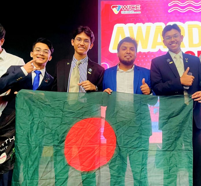 Bangladesh students win gold at WICE 2025 with Zephyron Rover