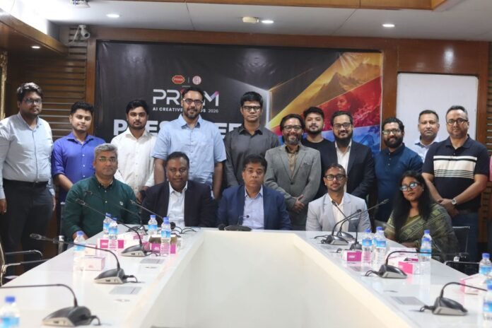 Press conference about Prism Ai Creative Awards 2026