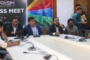 Prism ai creative award press conference